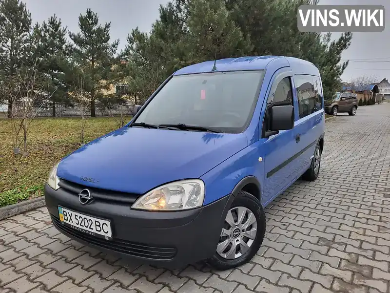 Мінівен Opel Combo 2006 1.25 л. Ручна / Механіка обл. Хмельницька, Хмельницький - Фото 1/21