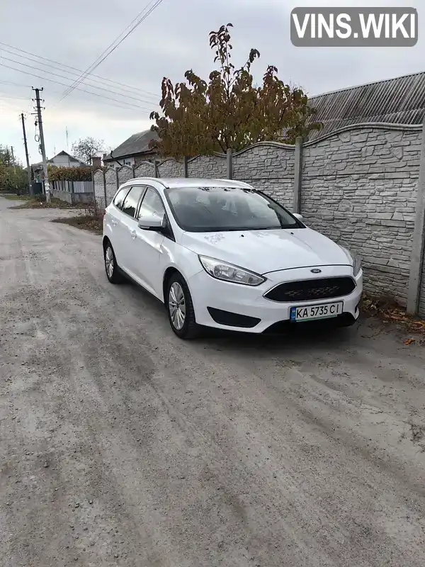 Універсал Ford Focus 2017 1.6 л. Ручна / Механіка обл. Полтавська, Кременчук - Фото 1/19