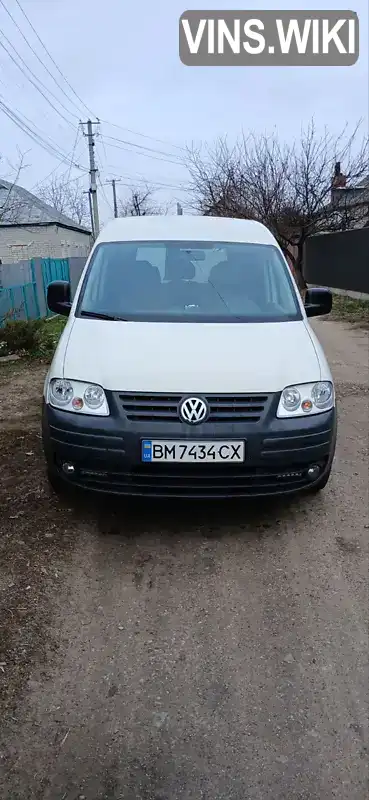 Мінівен Volkswagen Caddy 2008 1.97 л. Ручна / Механіка обл. Сумська, Глухів - Фото 1/10