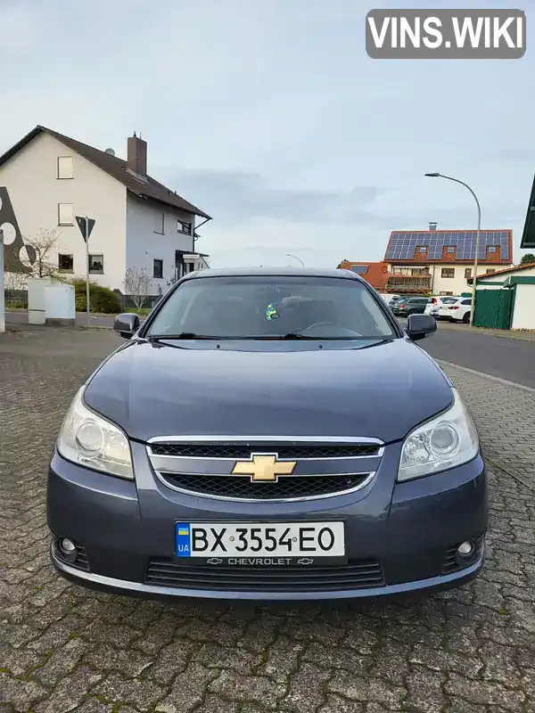 Седан Chevrolet Epica 2007 2 л. Ручна / Механіка обл. Хмельницька, Старокостянтинів - Фото 1/12