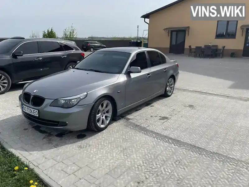 Седан BMW 5 Series 2008 2.98 л. Автомат обл. Тернопольская, Чортков - Фото 1/21