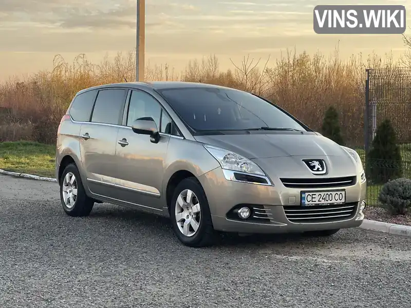 Мікровен Peugeot 5008 2010 1.56 л. Автомат обл. Чернівецька, Чернівці - Фото 1/18