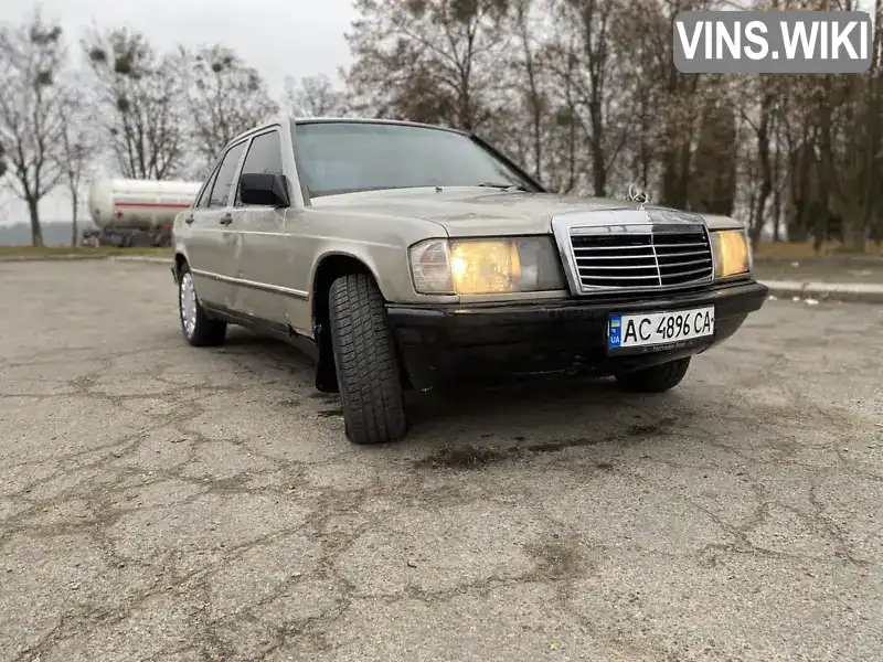 Седан Mercedes-Benz 190 1987 2 л. Ручная / Механика обл. Волынская, Владимир-Волынский - Фото 1/10