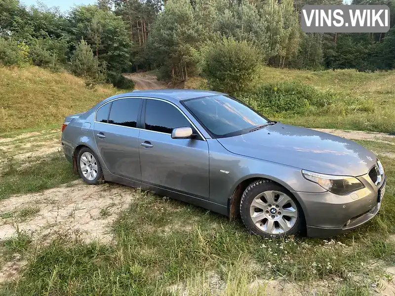 Седан BMW 5 Series 2004 2.49 л. Автомат обл. Тернопільська, Кременець - Фото 1/10