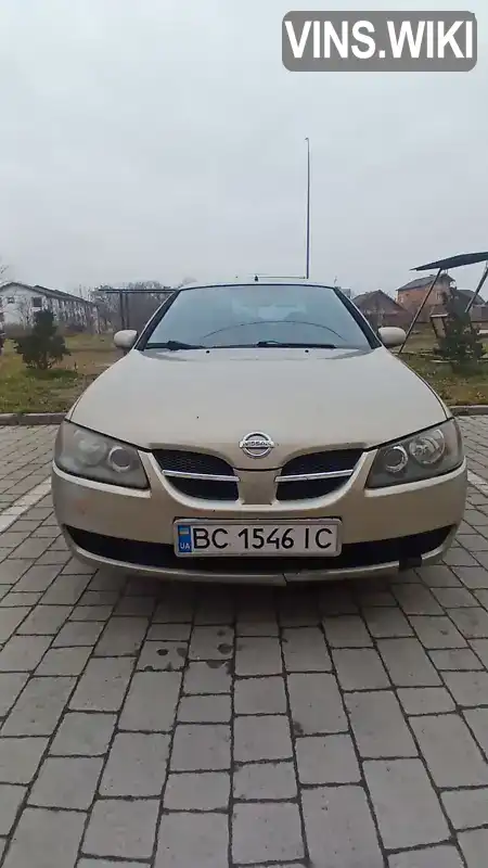 Седан Nissan Almera 2002 1.5 л. Ручна / Механіка обл. Львівська, Стрий - Фото 1/9