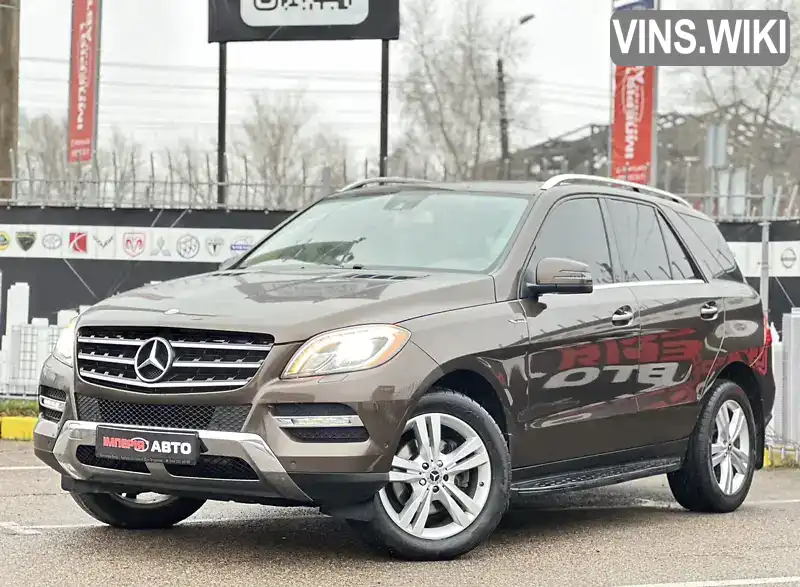 Позашляховик / Кросовер Mercedes-Benz M-Class 2012 3.5 л. Автомат обл. Київська, Бровари - Фото 1/21