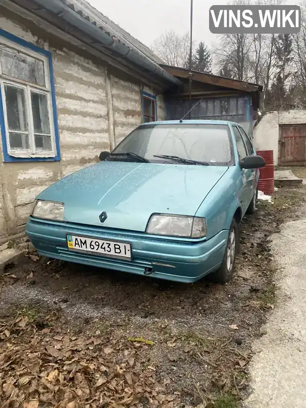 Хэтчбек Renault 19 1989 1.7 л. обл. Житомирская, Житомир - Фото 1/4