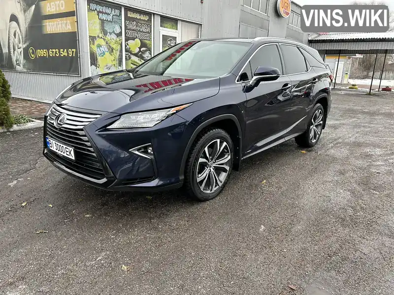 Позашляховик / Кросовер Lexus RX 2019 3.5 л. Автомат обл. Полтавська, Лубни - Фото 1/21