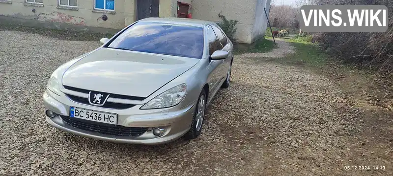 Седан Peugeot 607 2005 2.7 л. Автомат обл. Львовская, Новый Роздол - Фото 1/21