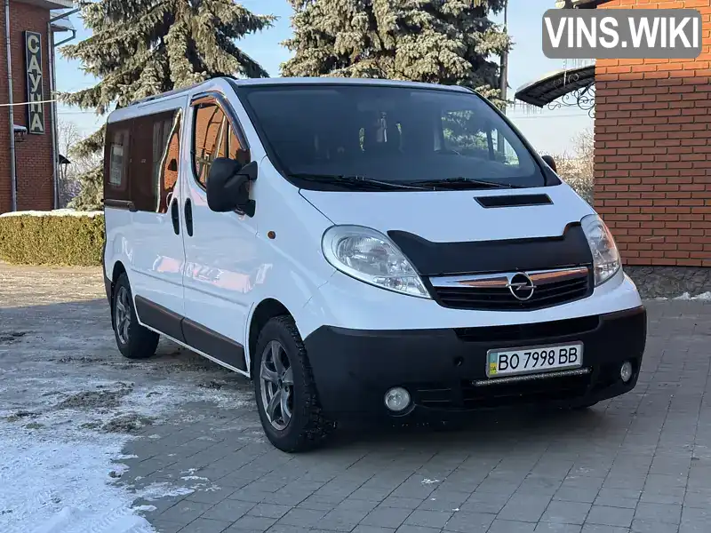 Мінівен Opel Vivaro 2008 2 л. Ручна / Механіка обл. Тернопільська, Кременець - Фото 1/21