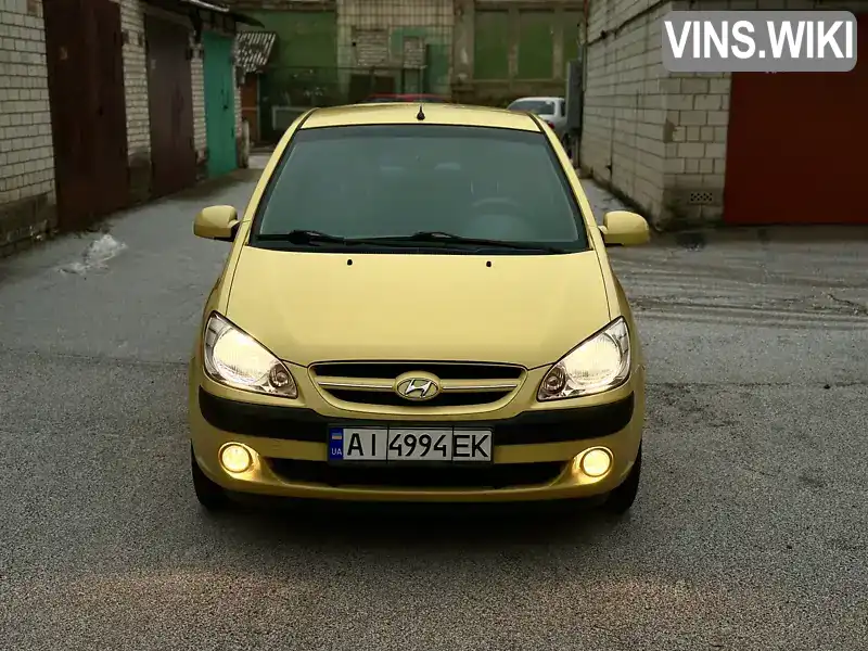 Хетчбек Hyundai Getz 2006 1.4 л. Автомат обл. Київська, Київ - Фото 1/18