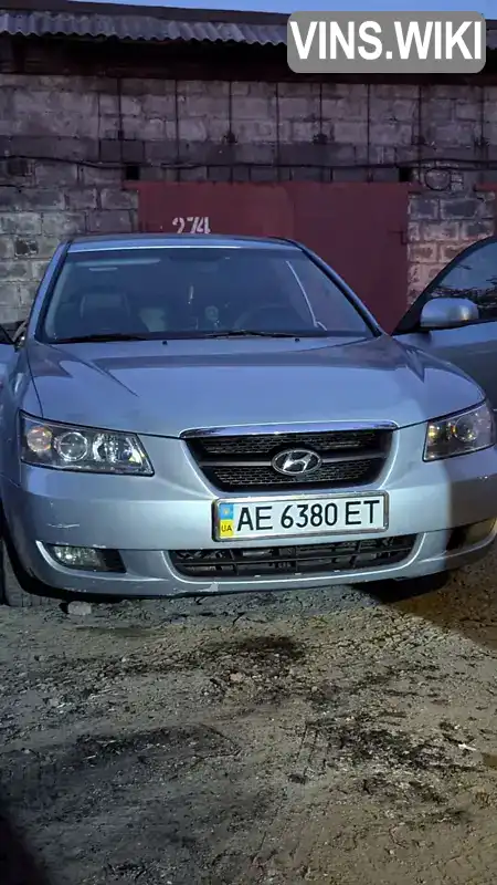 Седан Hyundai Sonata 2006 2 л. Ручная / Механика обл. Днепропетровская, Кривой Рог - Фото 1/9