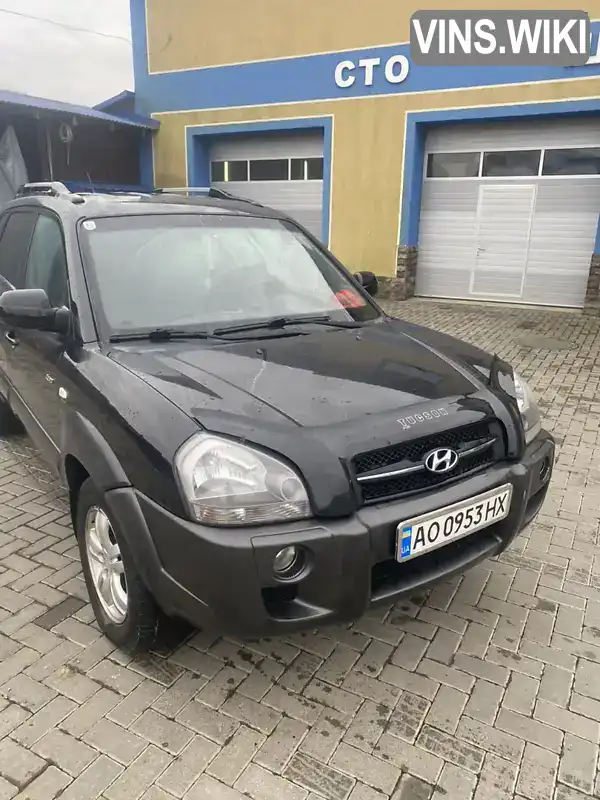 Внедорожник / Кроссовер Hyundai Tucson 2007 1.99 л. Ручная / Механика обл. Закарпатская, Межгорье - Фото 1/10