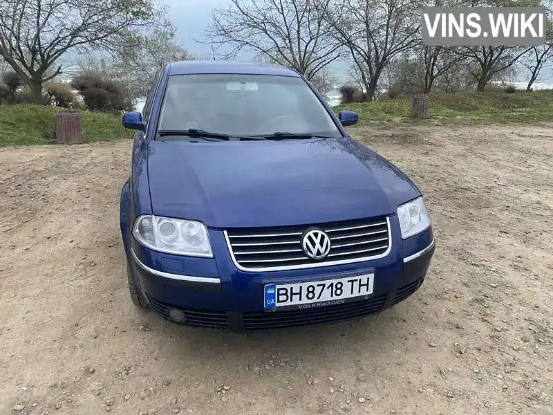 Седан Volkswagen Passat 2000 1.78 л. Ручная / Механика обл. Одесская, Черноморск (Ильичевск) - Фото 1/11