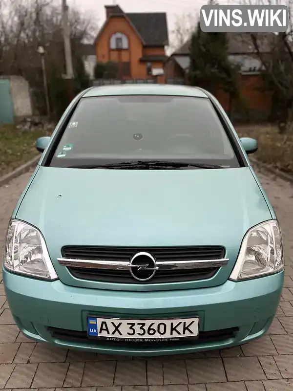 Мікровен Opel Meriva 2005 1.4 л. Ручна / Механіка обл. Харківська, Харків - Фото 1/12