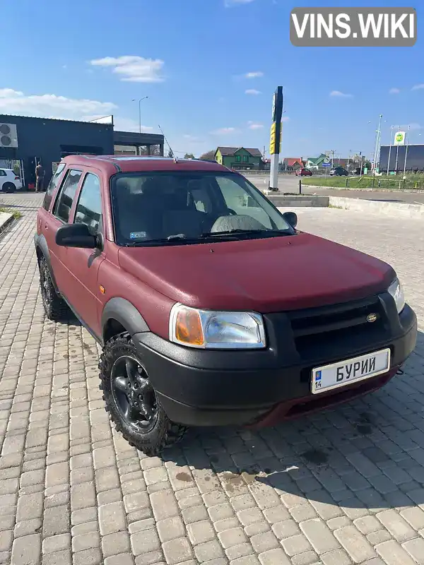 Позашляховик / Кросовер Land Rover Freelander 1999 null_content л. Ручна / Механіка обл. Львівська, Львів - Фото 1/21