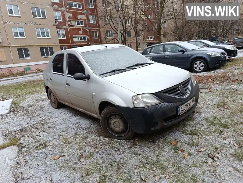 Седан Dacia Logan 2006 1.39 л. Ручна / Механіка обл. Донецька, Добропілля - Фото 1/7