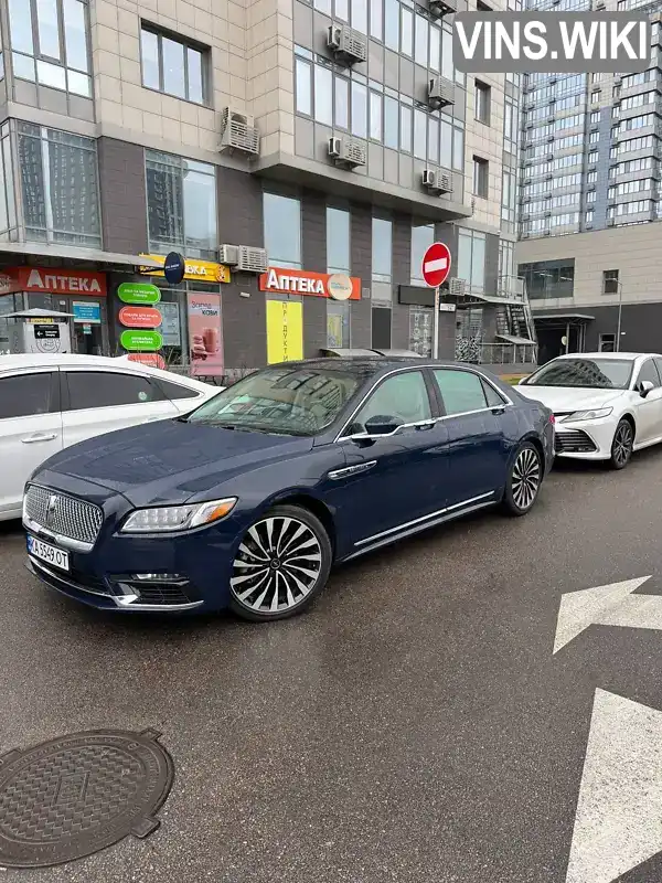 Седан Lincoln Continental 2016 2.99 л. Автомат обл. Київська, Київ - Фото 1/8