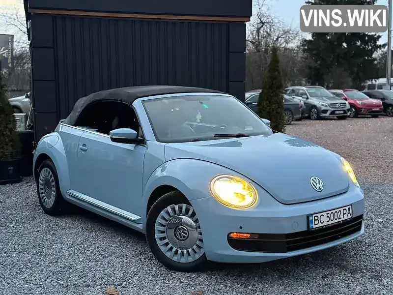 Кабріолет Volkswagen Beetle 2013 2.48 л. Автомат обл. Львівська, Стрий - Фото 1/21