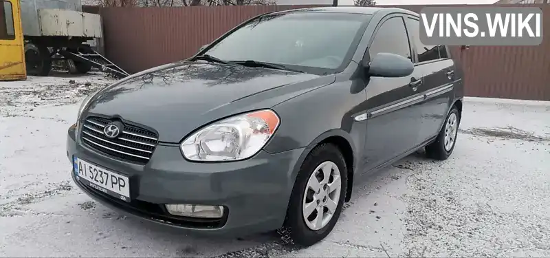 Седан Hyundai Accent 2008 1.4 л. Ручная / Механика обл. Киевская, Белая Церковь - Фото 1/18