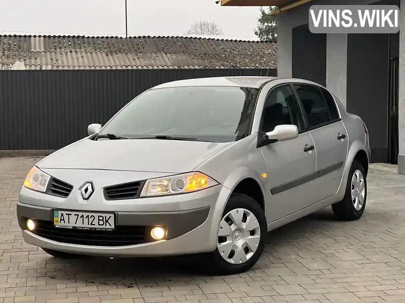 Седан Renault Megane 2007 1.39 л. Ручна / Механіка обл. Івано-Франківська, Івано-Франківськ - Фото 1/21