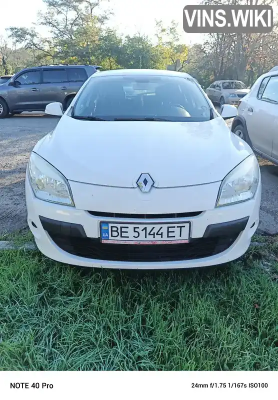 Хетчбек Renault Megane 2010 1.4 л. Ручна / Механіка обл. Миколаївська, Южноукраїнськ - Фото 1/7