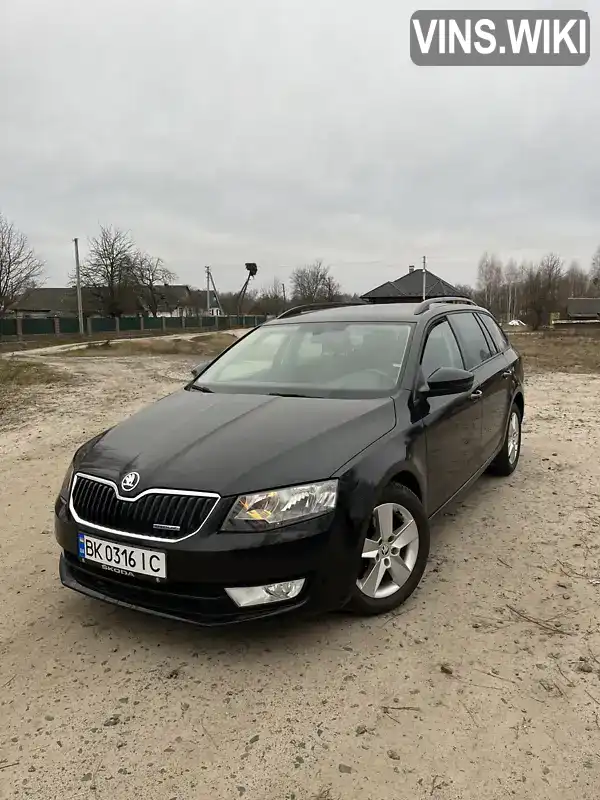 Універсал Skoda Octavia 2014 1.6 л. Ручна / Механіка обл. Рівненська, Рокитне - Фото 1/12