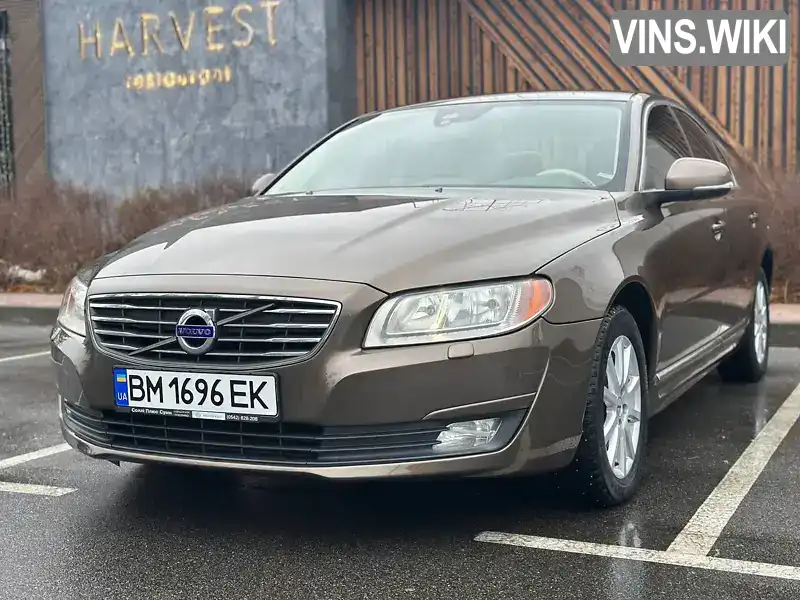 Седан Volvo S80 2013 1.98 л. Автомат обл. Сумская, Сумы - Фото 1/21