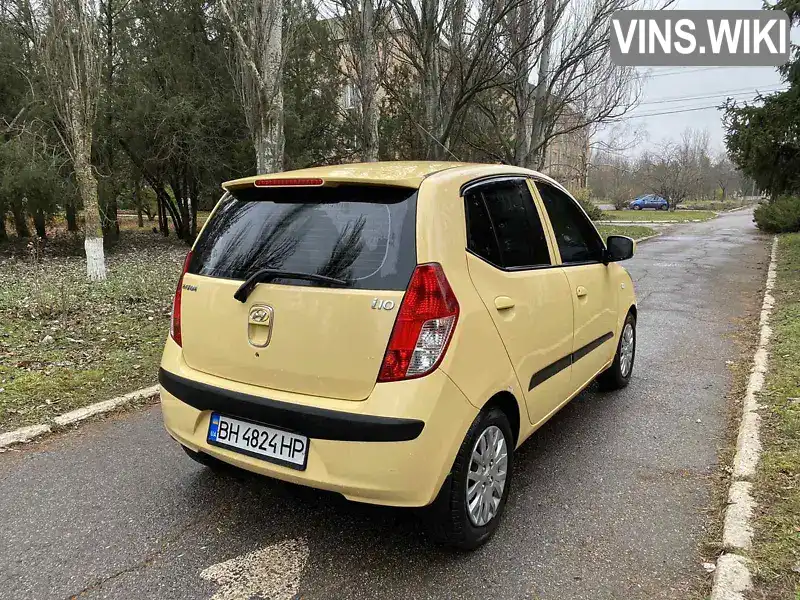 Хэтчбек Hyundai i10 2008 1.1 л. Автомат обл. Одесская, Одесса - Фото 1/10