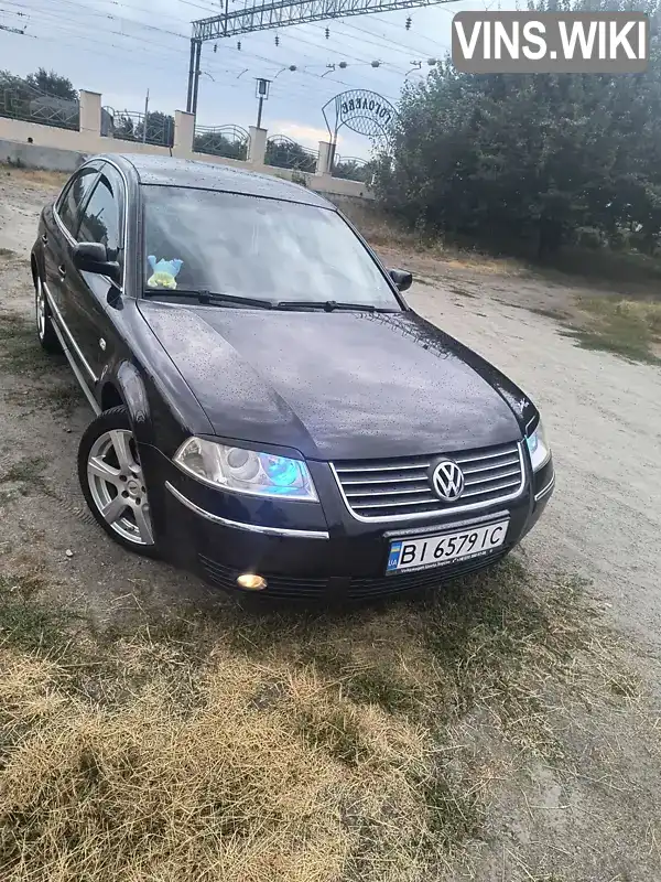 Седан Volkswagen Passat 2003 1.78 л. Ручна / Механіка обл. Полтавська, Миргород - Фото 1/13