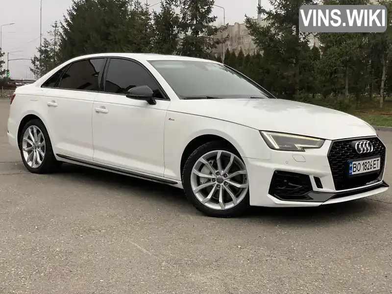 Седан Audi A4 2018 1.98 л. Автомат обл. Тернопільська, Тернопіль - Фото 1/21