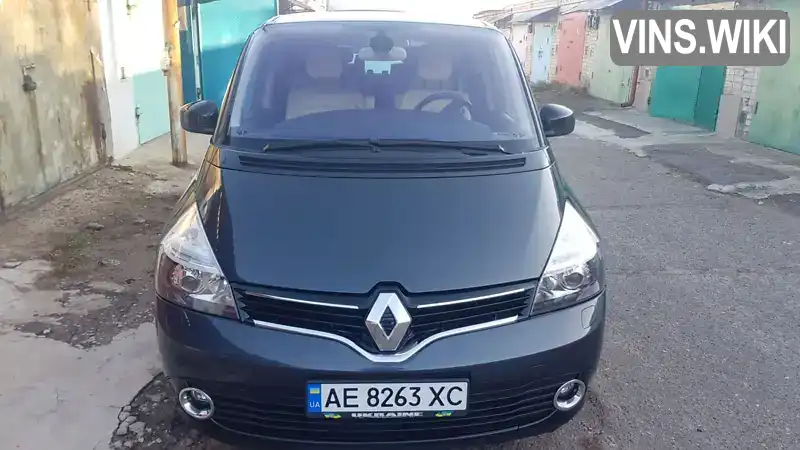 Минивэн Renault Espace 2013 2 л. Автомат обл. Николаевская, Николаев - Фото 1/21