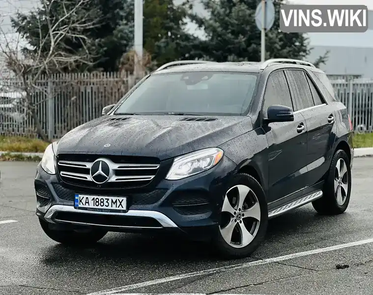 Позашляховик / Кросовер Mercedes-Benz GLE-Class 2018 3.5 л. Автомат обл. Київська, Київ - Фото 1/21