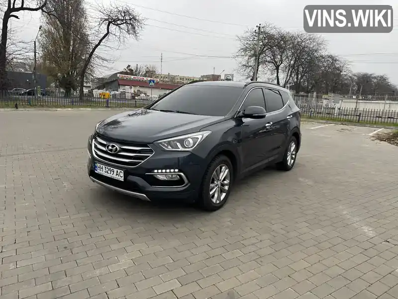 Позашляховик / Кросовер Hyundai Santa FE 2016 2 л. Автомат обл. Одеська, Одеса - Фото 1/20