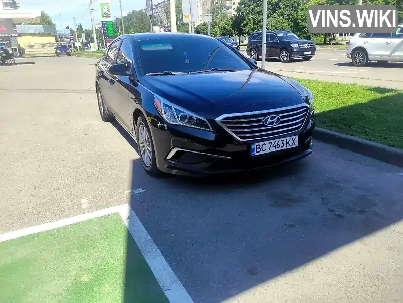 Седан Hyundai Sonata 2015 2.36 л. Автомат обл. Ивано-Франковская, Ивано-Франковск - Фото 1/13