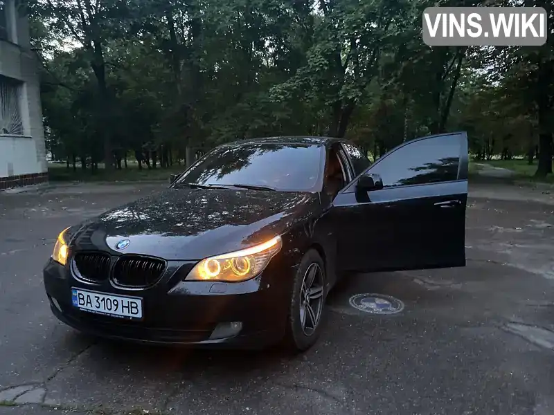 Седан BMW 5 Series 2008 2.5 л. Автомат обл. Кіровоградська, Кропивницький (Кіровоград) - Фото 1/11