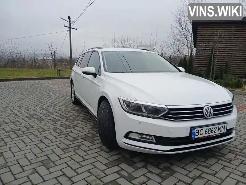 Универсал Volkswagen Passat 2015 1.97 л. Ручная / Механика обл. Львовская, Золочев - Фото 1/21