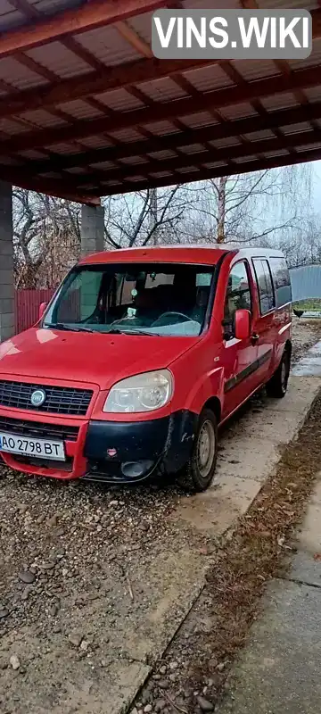 ZFA22300005498303 Fiat Doblo 2007 Мінівен 1.9 л. Фото 2