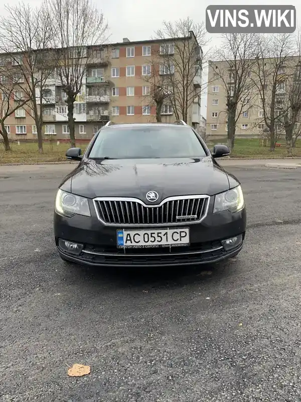 Универсал Skoda Superb 2014 1.6 л. Ручная / Механика обл. Волынская, Нововолынск - Фото 1/21