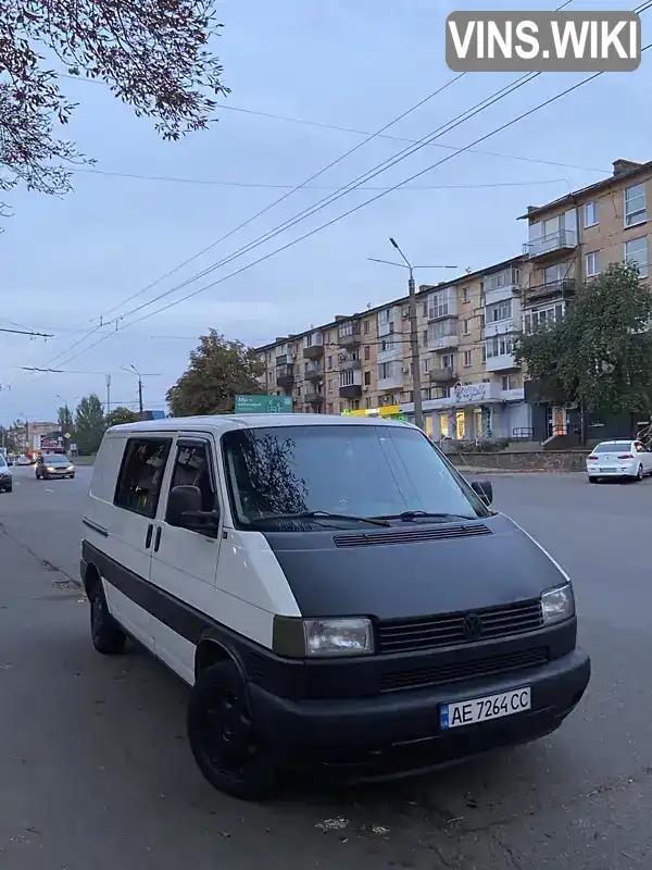 Мінівен Volkswagen Transporter 1998 1.9 л. Ручна / Механіка обл. Дніпропетровська, Кривий Ріг - Фото 1/11