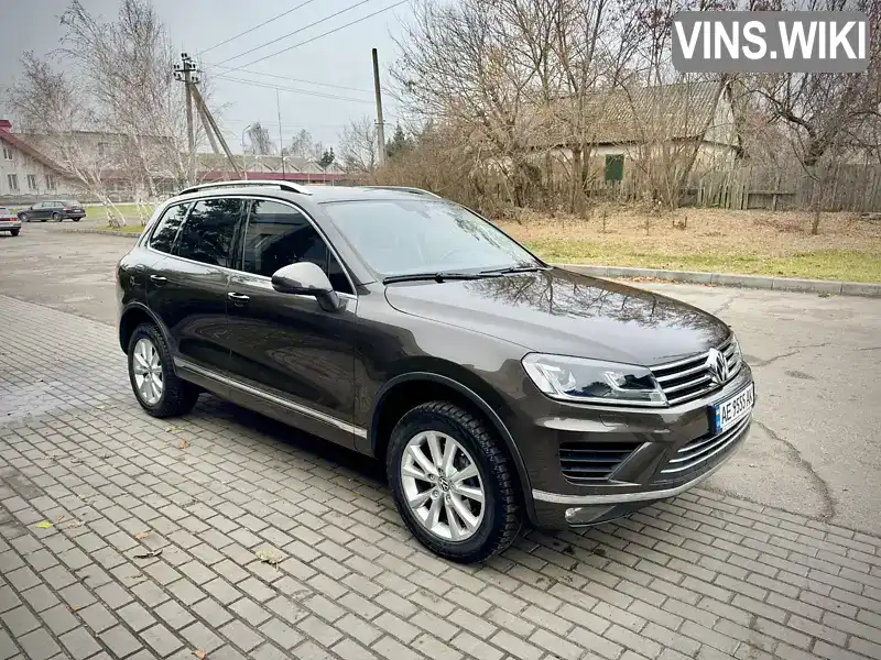 Позашляховик / Кросовер Volkswagen Touareg 2017 3 л. Автомат обл. Дніпропетровська, Павлоград - Фото 1/20