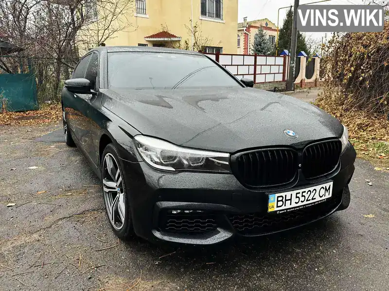 Седан BMW 7 Series 2016 3 л. Автомат обл. Одеська, Одеса - Фото 1/21