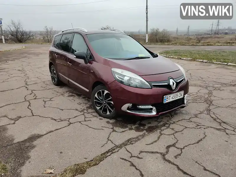 Мінівен Renault Grand Scenic 2014 1.5 л. Робот обл. Одеська, Одеса - Фото 1/21