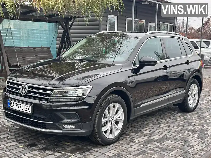 Позашляховик / Кросовер Volkswagen Tiguan 2018 1.98 л. Автомат обл. Кіровоградська, Кропивницький (Кіровоград) - Фото 1/21