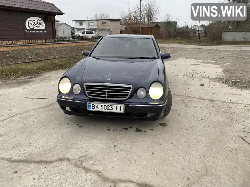 Седан Mercedes-Benz E-Class 2001 2.69 л. Автомат обл. Рівненська, Вараш (Кузнецовськ) - Фото 1/21