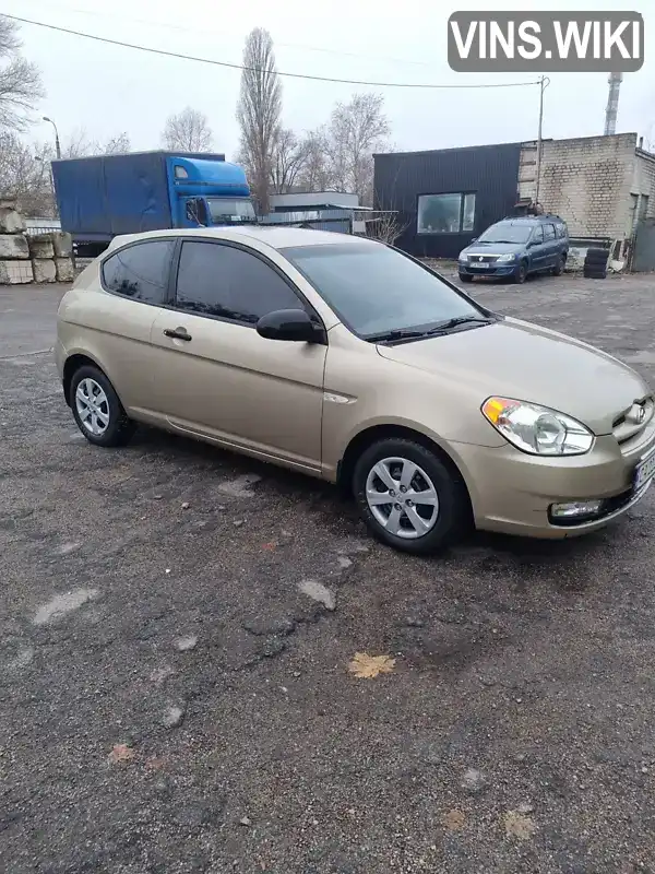 Хэтчбек Hyundai Accent 2008 1.6 л. Автомат обл. Черкасская, Черкассы - Фото 1/8