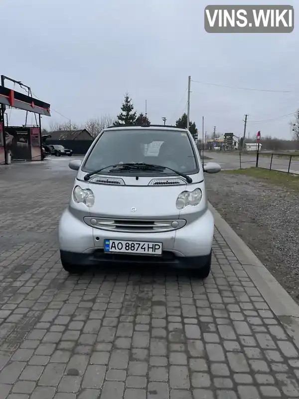 Кабріолет Smart Fortwo 2004 0.7 л. Автомат обл. Львівська, Рава-Руська - Фото 1/21