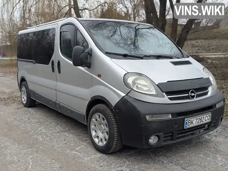 Мінівен Opel Vivaro 2003 1.9 л. Ручна / Механіка обл. Рівненська, Рівне - Фото 1/21