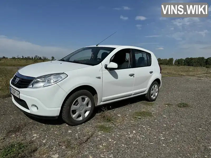 Хэтчбек Dacia Sandero 2009 1.39 л. Ручная / Механика обл. Винницкая, Винница - Фото 1/16