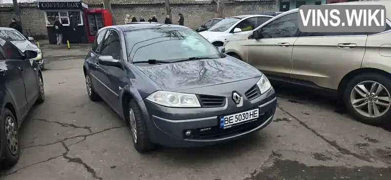 Хетчбек Renault Megane 2007 1.6 л. Ручна / Механіка обл. Миколаївська, Миколаїв - Фото 1/21